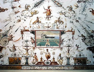 Salettas tak, ca 1570 (väggmålning)