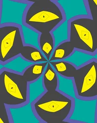 arabesque #4,2019,(blandade media)