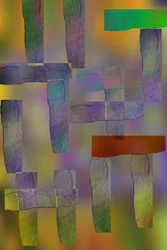 kompositioner, 2019, (blandade media)