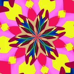 trädgårdsblomma, 2019, (blandade media)