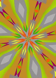 ornament #112,(blandade media)