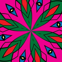 ornament #120,(blandade media)