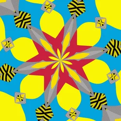 symmetri #11,2019,(blandade media)