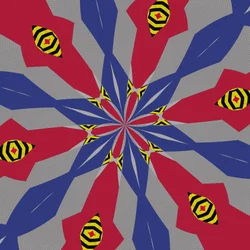 symmetri #2,2019,(blandade media)