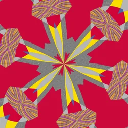 symmetri #23,2019,(blandade media)
