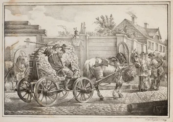 Kusken med tändning (litho)