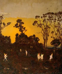 Hamadryads at the Dawning, c.1910