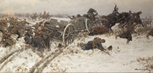 Militär skärmytsling, 1915