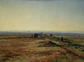 Via Appia vid solnedgången