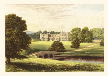 Audley End House, Essex, England.