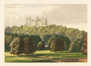 Belvoir Castle, Leicestershire, England.