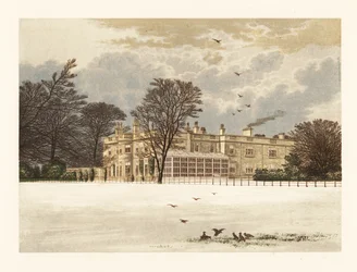 Ednaston Lodge, Derbyshire, England.