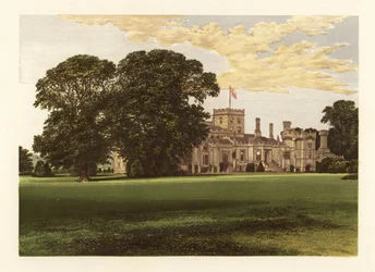 Elton Hall, Northamptonshire, England.