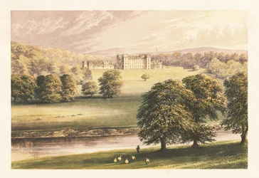 Golv Castle, Roxburghshire, Skottland.