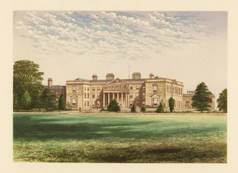 Gopsall Hall, Leicestershire, England.