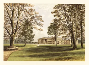Hamilton Palace, Lanarkshire, Skottland. ,1880 (gravyr)