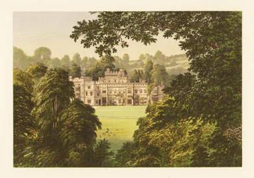 Hampton Court Castle, Herefordshire, England.