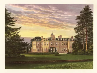 Hanbury Hall, Worcestershire, England.