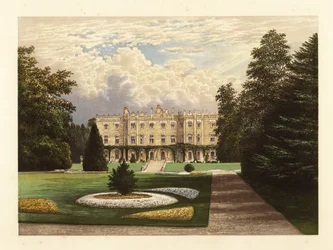 Hughenden Manor, Buckinghamshire, England.