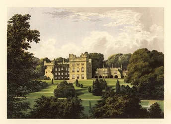Hutton Hall, Cumbria, England. ,1880 (gravyr)