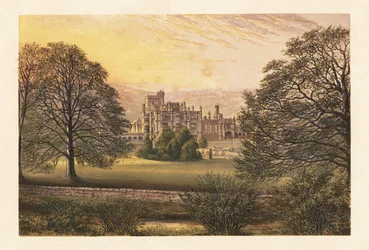 Ilam Hall, Staffordshire, England.
