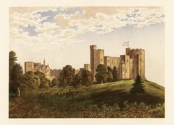 Peckforton Castle, Cheshire, England.