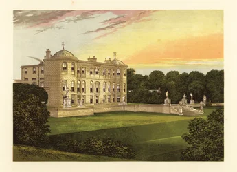 Powerscourt, grevskapet Wicklow, Irland.