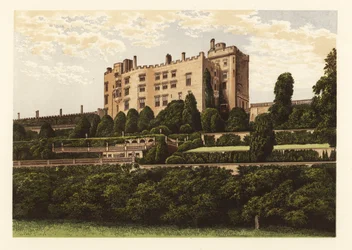 Powis Castle, Montgomeryshire, Wales.