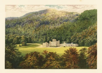Taymouth Castle, Perthshire, Skottland.