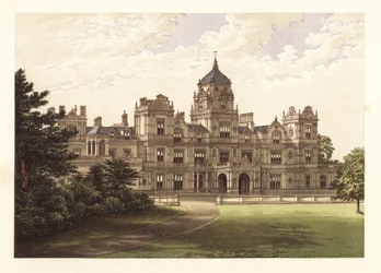 Westonbirt House, Gloucestershire, England.