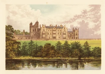 Worsley New Hall, Lancashire, England.