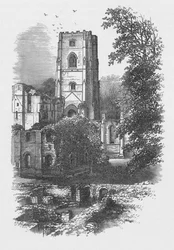 The Tower, Fountains Abbey, c1880, 1897