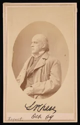 Porträtt av Salmon Portland Chase 1808-1873, oktober 1864.