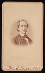 Porträtt av William Quereau Force 1820-1880, juni 1863.
