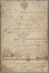 Journal of Alexander Gillespie, 1662-85