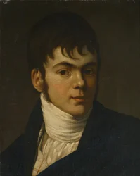 Porträtt av Alexander Khristoforovitj Vostokov 1781-1864, 1803-1804