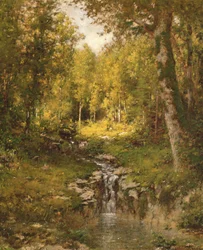 Pool i skogen, 1880