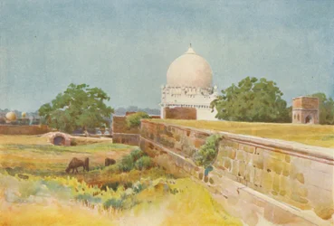 En namnlös grav, Bijapur, c1880 1905.