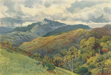 Bergen från Pallekelly, c1880 1905.