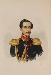 Porträtt av Mikhail Vasilyevich Pashkov 1802-1863, 1838