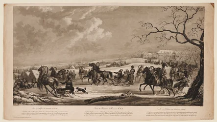 Kälkelopp på Krasny Kabachok Little Red Tavern, 1814