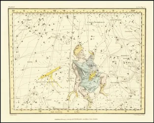 1822 - Alexander Jamieson - Auriga, Karlavagnen (med Herkulesteleskopet)