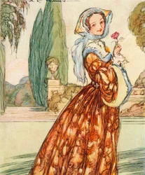 Anne Boleyn, c1507-1536. fru och gemål till Henry VIII, mor till drottning Elizabeth I, 1937