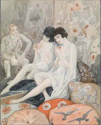 Lady in Her Boudoir, 1929