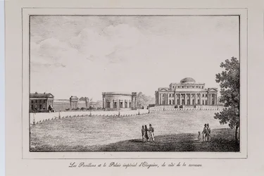 Yelagin-palatset i Saint Petersburg Series Views of Saint Petersburg, 1820-tal