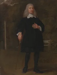 Överste Alexander Popham, från Littlecote, Wiltshire, mellan 1660 och 1665.
