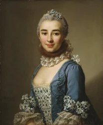 Okänd dam, möjligen Madame Deshanges