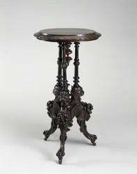 Tabell, c. 1845-1865 (rosenträ; ask)