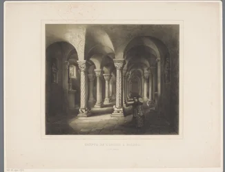Krypten av Rolduc klosterkyrka Crypt de l