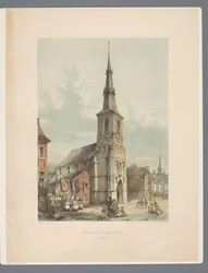 Sint-Maartenkerk och Sint-Truiden St Martins kyrka i St Trond (titel på objekt) Forntida arkitekturmonument från det elfte århundradet till det trettonde århundradet i Limburgs (serietitel)